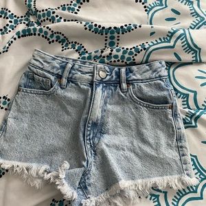 cute pacsun jean shorts